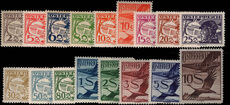 Austria 1925-30 part set incl most key values unmounted mint.