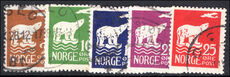 Norway 1925 Amundsen part set fine used.