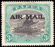 Papua 1929-30 3d airmail Cooke lightly mounted mint.