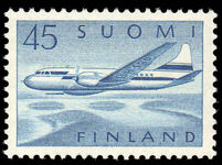 Finland 1958 45m air unmounted mint.