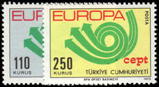 Turkey 1973 Europa unmounted mint.