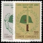 Turkey 1973 Land Forces' Day unmounted mint.