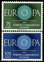 Turkey 1960 Europa unmounted mint.