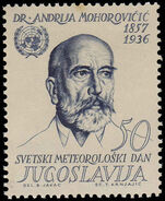 Yugoslavia 1963 World Meteorological Day unmounted mint.