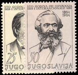 Yugoslavia 1964 Centenary of First International unmounted mint.