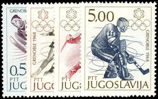 Yugoslavia 1968 Winter Olympic Games Grenoble unmounted mint.