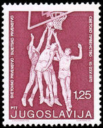 Yugoslavia 1970 6th World Basketball Championships unmounted mint.
