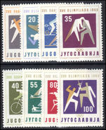 Yugoslavia 1960 Olympics set unmounted mint.