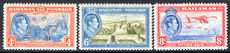 Bahamas 1938 set of three mounted mint.