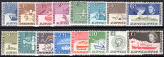 British Antarctic Territory 1963-69 set lightly mounted mint.