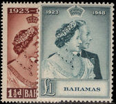 Bahamas 1948 Royal Silver Wedding lightly mounted mint.