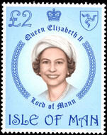 Isle of Man 1978-81 £2 unmounted mint.