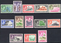 British Solomon Islands 1939-51 set mounted mint.