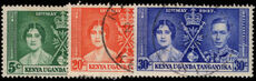Kenya Uganda & Tanganyika 1937 Coronation fine used.