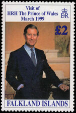 Falkland Islands 1999 Royal Visit unmounted mint.