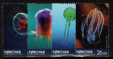 Faroe Islands 2014 Jellyfish unmounted mint.