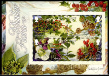 Isle of Man 2014 Winter Flora souvenir sheet unmounted mint.