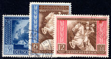 Third Reich 1942 European Postal Congress fine used.