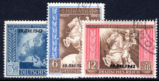 Third Reich 1942 European Postal Agreement fine used.