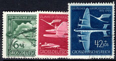 Third Reich 1944 Airplanes Airmail Service fine used.