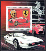 Central African Republic 1983 Ferrari 815 single block unmounted mint.