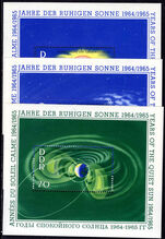 East Germany 1964 Quiet Sun Year souvenir sheet unmounted mint.