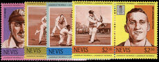 Nevis 1984 Cricketers 1st series unmounted mint.