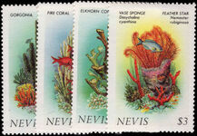 Nevis 1986 Corals 2nd series unmounted mint.
