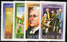 Nevis 1987 US Constitution unmounted mint.