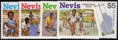 Nevis 1987 Christmas unmounted mint.