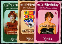 Nevis 1982 Royal Baby unmounted mint.