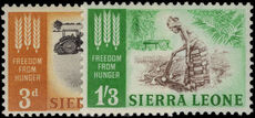 Sierra Leone 1963 Freedom From Hunger unmounted mint.
