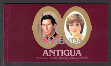 Barbuda 1981 Royal Wedding (3rd issue) booklet unmounted mint.