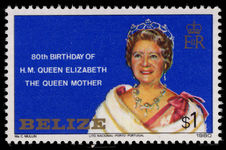 Belize 1980 Queen Mother unmounted mint.