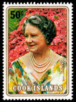 Cook Islands 1980 80th Birthday of the Queen Mother unmounted mint.