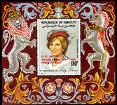 Djibouti 1982 Birth Of Prince William 180f souvenir sheet unmounted mint.