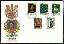 Penrhyn Island 1981 Royal Wedding first day cover.