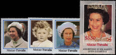 Tuvalu 1986 Niutao Queens 60th Birthday unmounted mint.