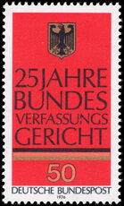 West Germany 1976 Constitutional Court unmounted mint.