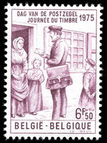Belgium 1975 Stamp Day unmounted mint.