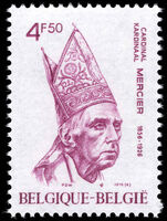Belgium 1976 50th Death Anniversary of Cardinal Mercier unmounted mint.