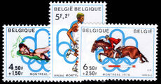 Belgium 1976 Olympic Games unmounted mint.