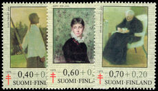 Finland 1975 Tuberculosis Relief Fund. Paintings by female artists unmounted mint.