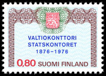 Finland 1975 Centenary of Finnish State Treasury unmounted mint.