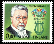 Finland 1976 Birth Centenary of Professor Heikki Klemetti