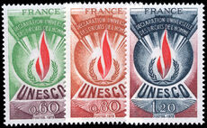 France 1975 UNESCO set unmounted mint.