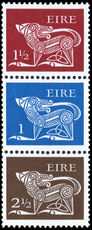 Ireland 1971-75 5p coil strip unmounted mint.