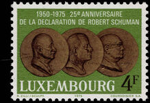 Luxembourg 1975 Robert Schumann unmounted mint.