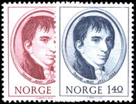 Norway 1973 Jacob Aall unmounted mint.