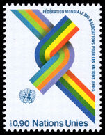 Geneva 1976 World Federation of UN Associations unmounted mint.